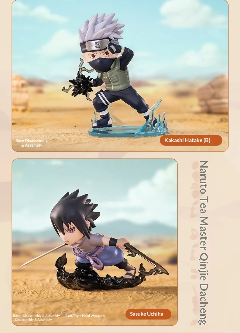 Echte POPMART Naruto Fourth Great Ninja War Blind Box Anime Sammler-Actionfigur Naruto Uzumaki Dekoration Weihnachtsgeschenk – Detail 10