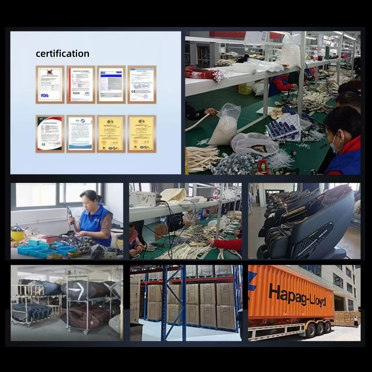 2025 Best-selling Black Brown MC101 Fully Automatic Massager Folding Recliner Full Body  Zero Gravity Massage Chair