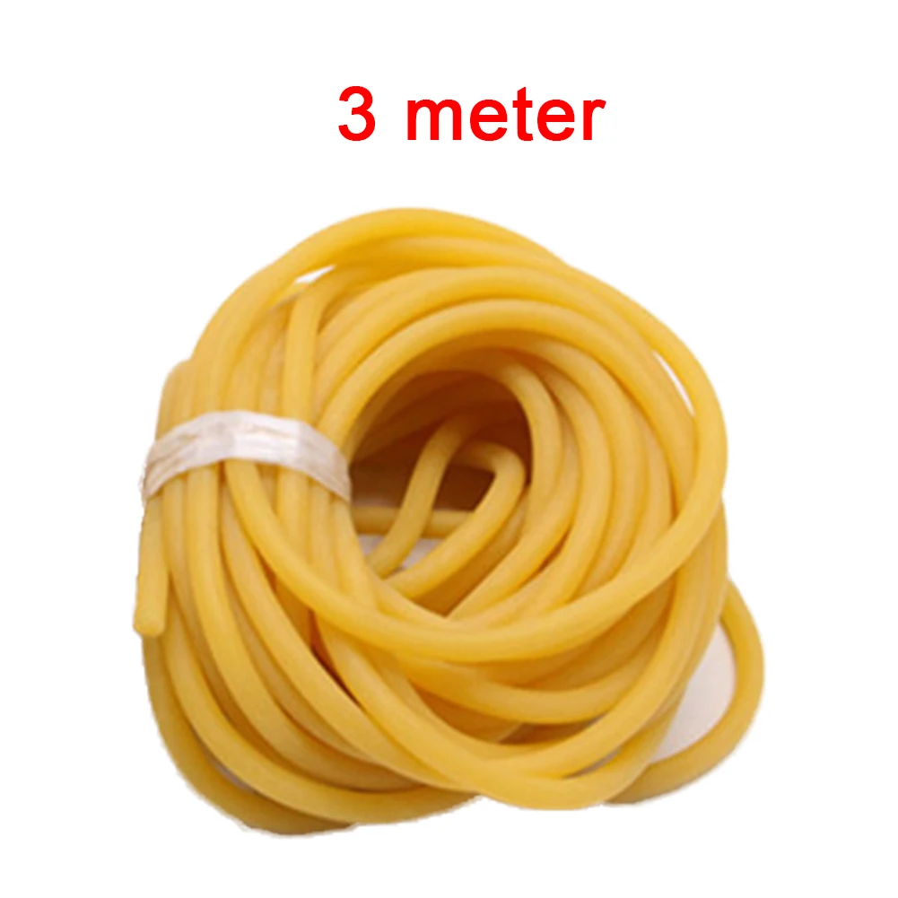 1-10M Natural Rubber Elastic Solid Latex Equipment Outdoor Hunting Tourniquet Catapults Elastic Band Slingshots Latex Bow Parts