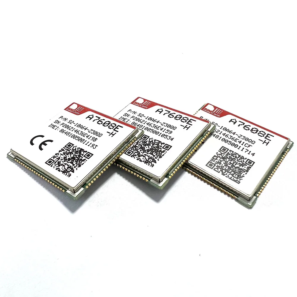 SIMCOM A7608E-H A7608SA-H LTE CAT4 Module suporrt Data Voice GNSS اختياري في المخزون متوافق مع SIM7600/SIM7600-H