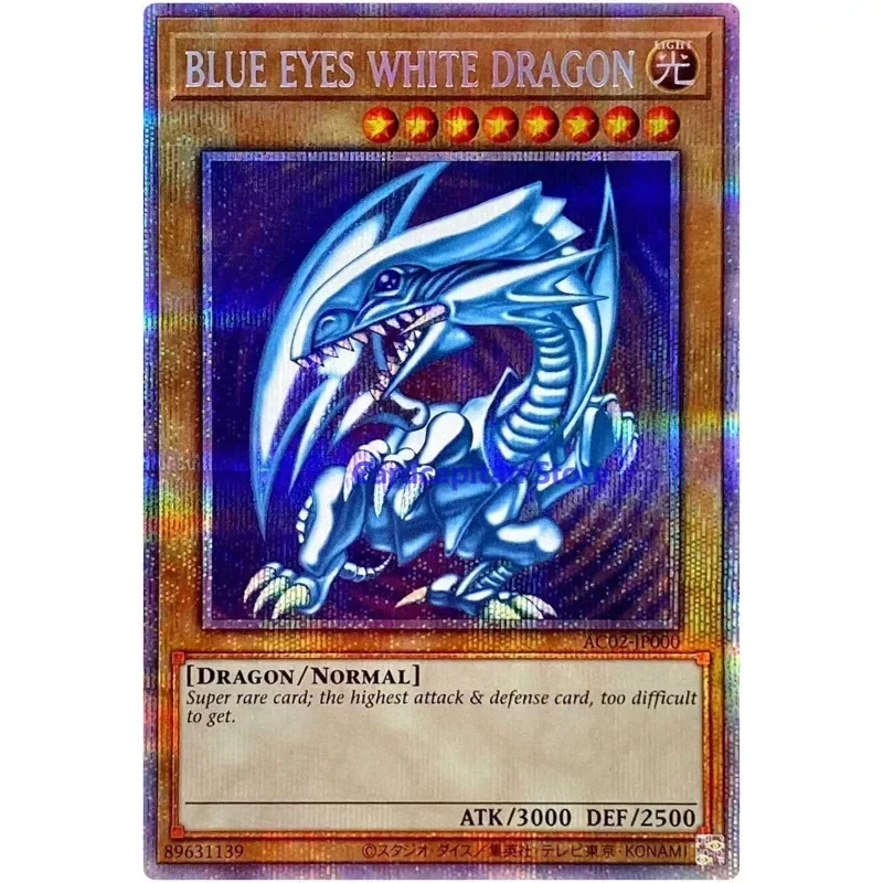 

Yu-Gi-Oh Blue-Eyes White Dragon — Prismatic Secret Редкий AC02-JP000 — Коллекция карт YuGiOh, японский язык