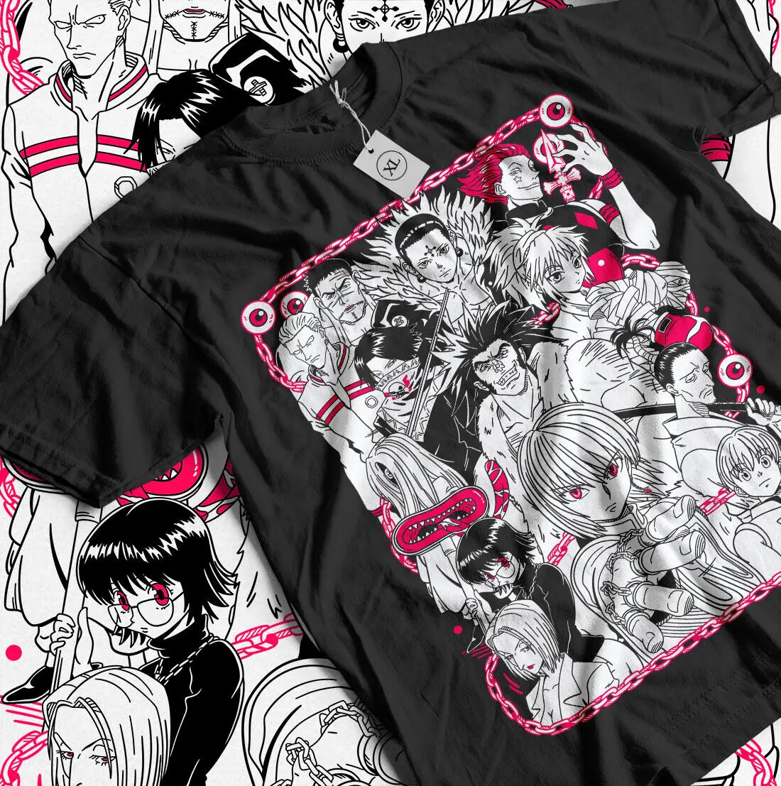 Kurapika T-Shirt Gon Hisoka Hunter Meruem Zoldyck Phantom Troupe Kawai Shirt