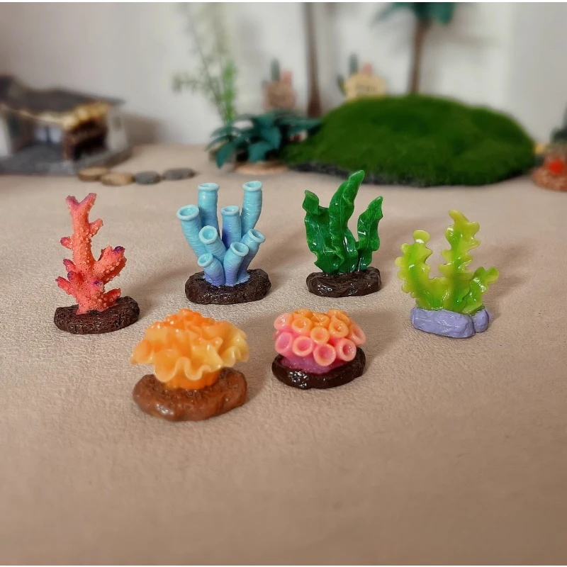 Emulation Miniature Plants Mini Coral Micro Scene Sand Table Shooting Model Props Decoration Ornaments