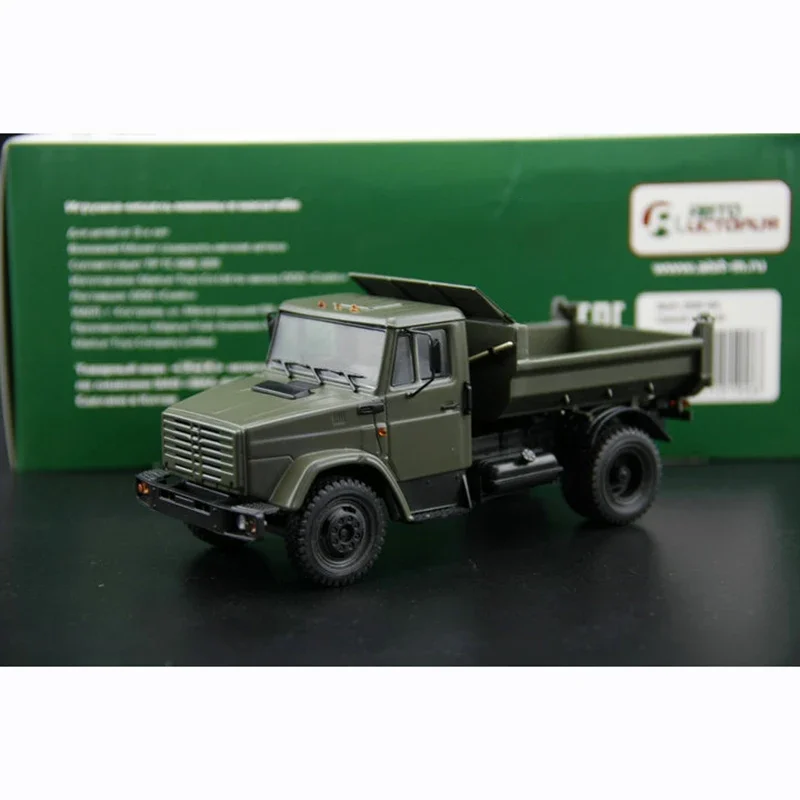 SSM 1:43 Scale Soviet Russian Truck Gil Zil Karmazgas Alloy Truck Model Adult&Children Hobby Collection Toy Car Souvenir Display