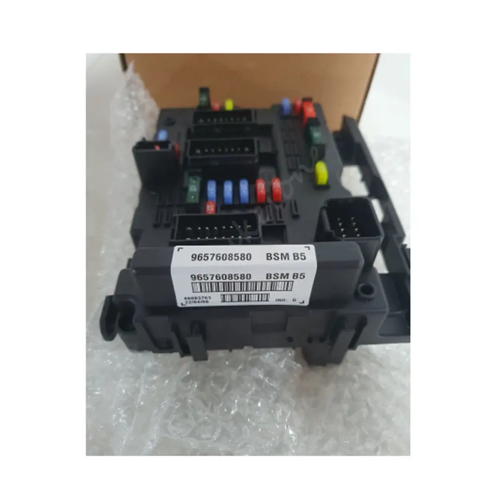 For Citroen C3 C5 Xsara Picasso Peugeot 206 Cabrio 307 Cabrio 406 Coupe 807 1998-2011 Fuse Box Assembly Relay 9657608580 6500Y1