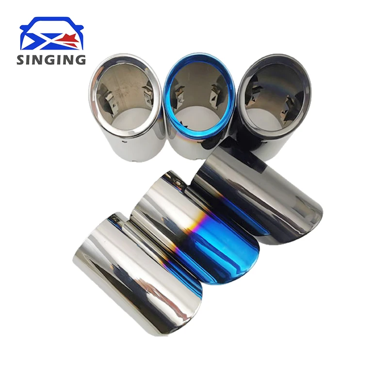 accessoir de exhaust tip muffler end pipe protector cover tail decorative tip parts For bmw 2011-17 640i 630d
