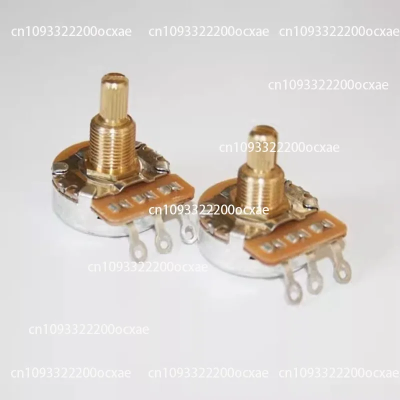 A1M  Electric Guitar  Potentiometer Full Copper 1000K Electric Guitar Special Long Shaft and Short Shaft Potentiometer, 1pc
