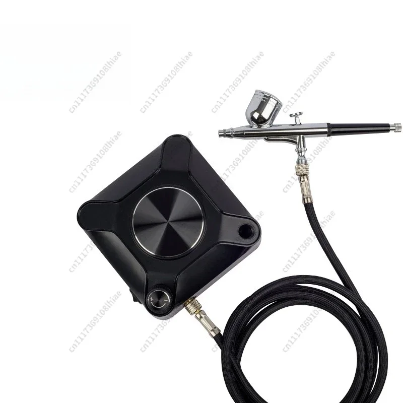 Silent Mini Air Compressor Airbrush Pump Model Coloring Spray Painting DIY Art Craft Air Pressure Equipment