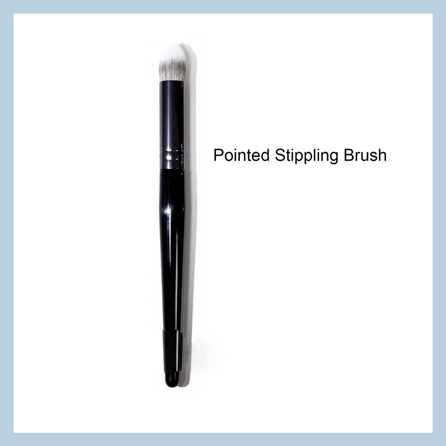 1pc Stippling Makeup Brushes Pointed Powder Contour Make up Brush Angled Blending Detail Face cosmetic tools useful quick