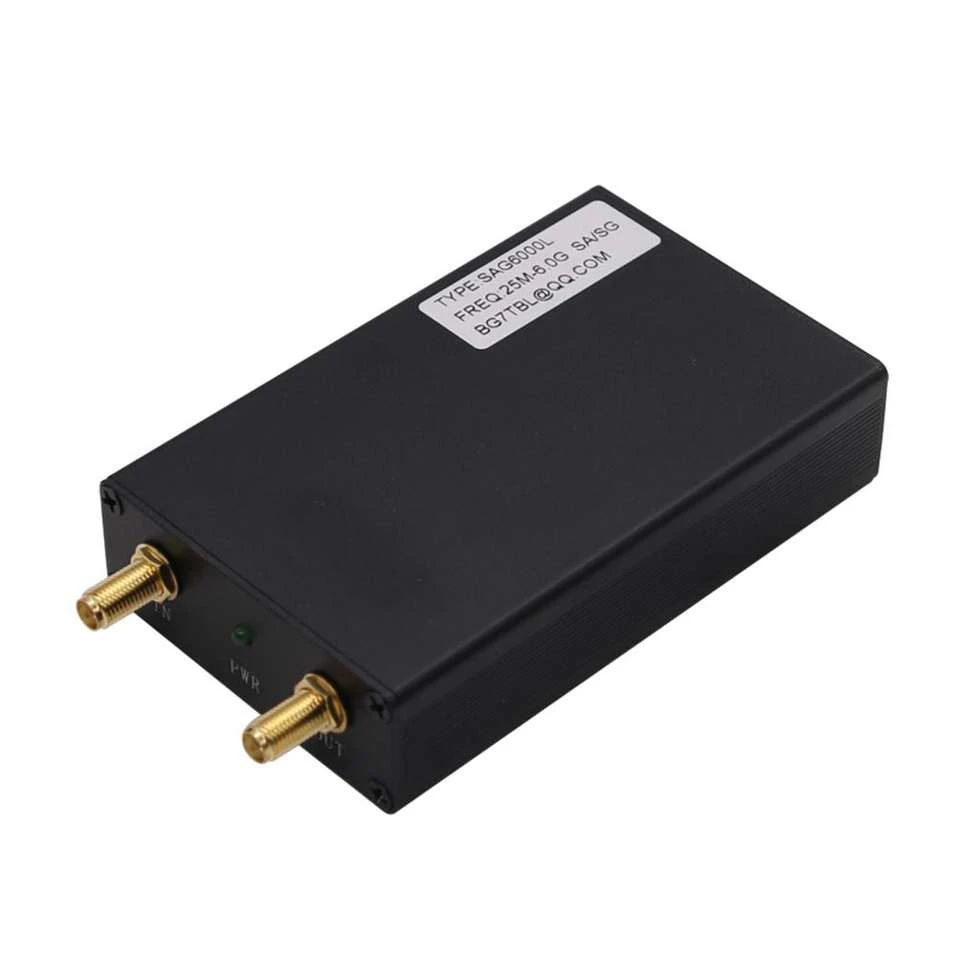 25MHz-6GHz Signal Source Tracking Signal Generator Simple Spectrum Analyzer SAG6000L