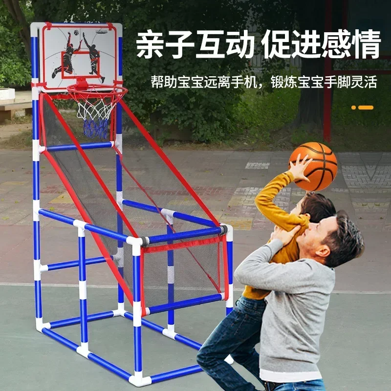 Przenośna maszyna do rzutów koszykówkowych dla dzieci, do użytku wewnątrz i na zewnątrz, zabawka sportowa do domu.