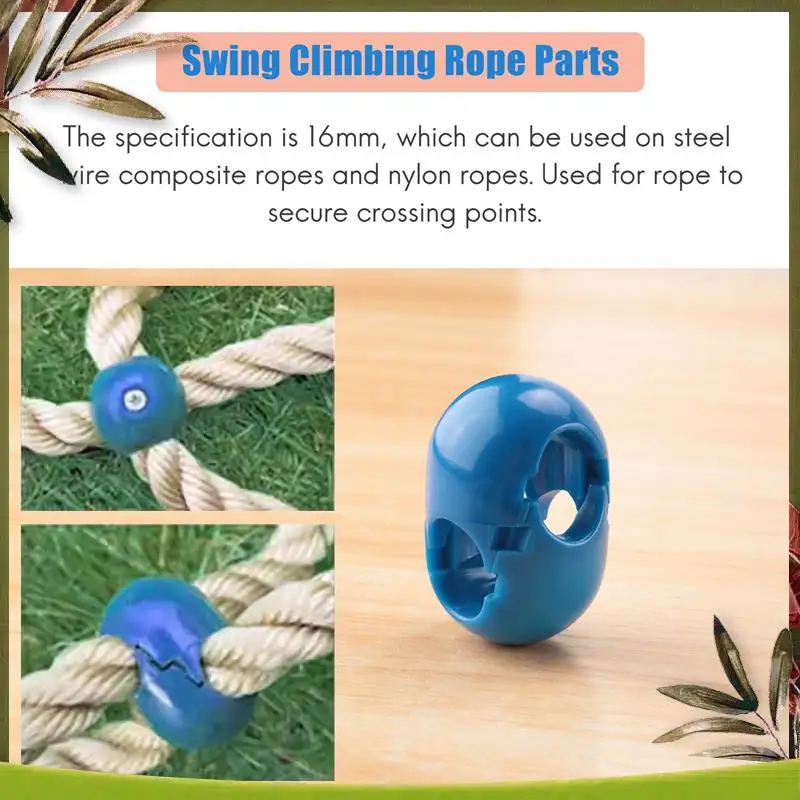 

Надежная-10 шт., сетка для скалолазания, пластиковый соединитель, сетка с пряжкой, аксессуары для скалолазания для развлечений на открытом воздухе, качели, альпинистская веревка Par