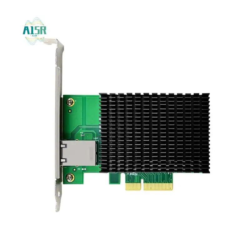 

A15R -PCI-E X4 10Gigabit с одним электрическим портом, серверная сетевая карта, серверная сетевая карта AQC107 RJ45, Ethernet-сетевая сетевая система для ПК, ноутбука Easy Insta