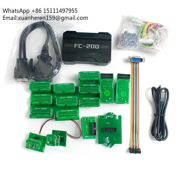 Good Feedback CG FC200 ECU Programmer FC 200 With AT200 Adapter Update Online Support 4200 ECUs,3 Operating Modes Full Version