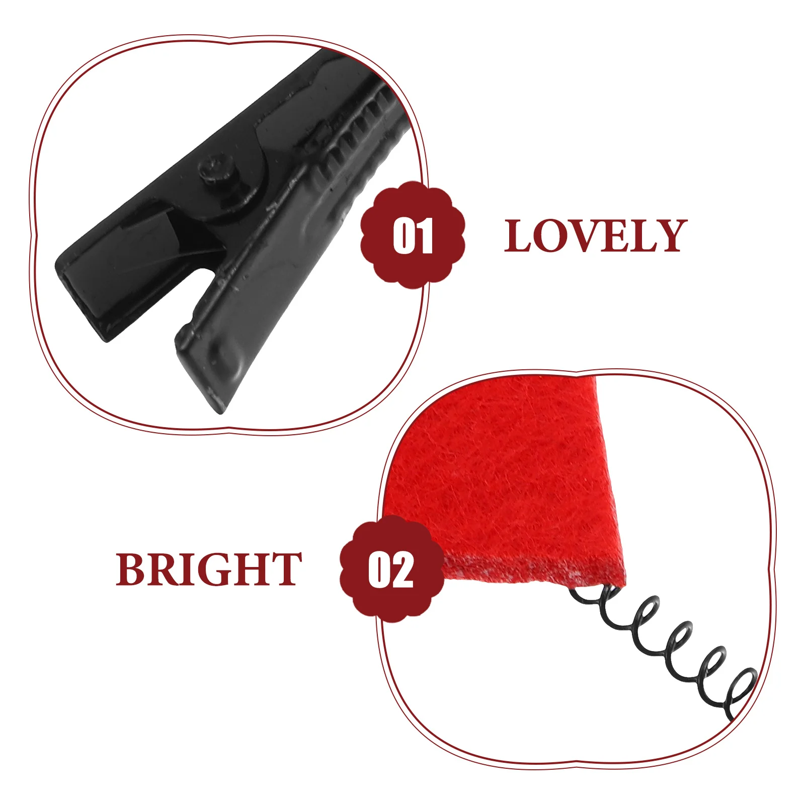 6 قطع من مشابك الشعر الممتعة على شكل علامة، دبوس شعر للحفلات خفيف الوزن للفتيات، إكسسوارات شعر جديدة للفتيات، غطاء رأس للفتيات #4