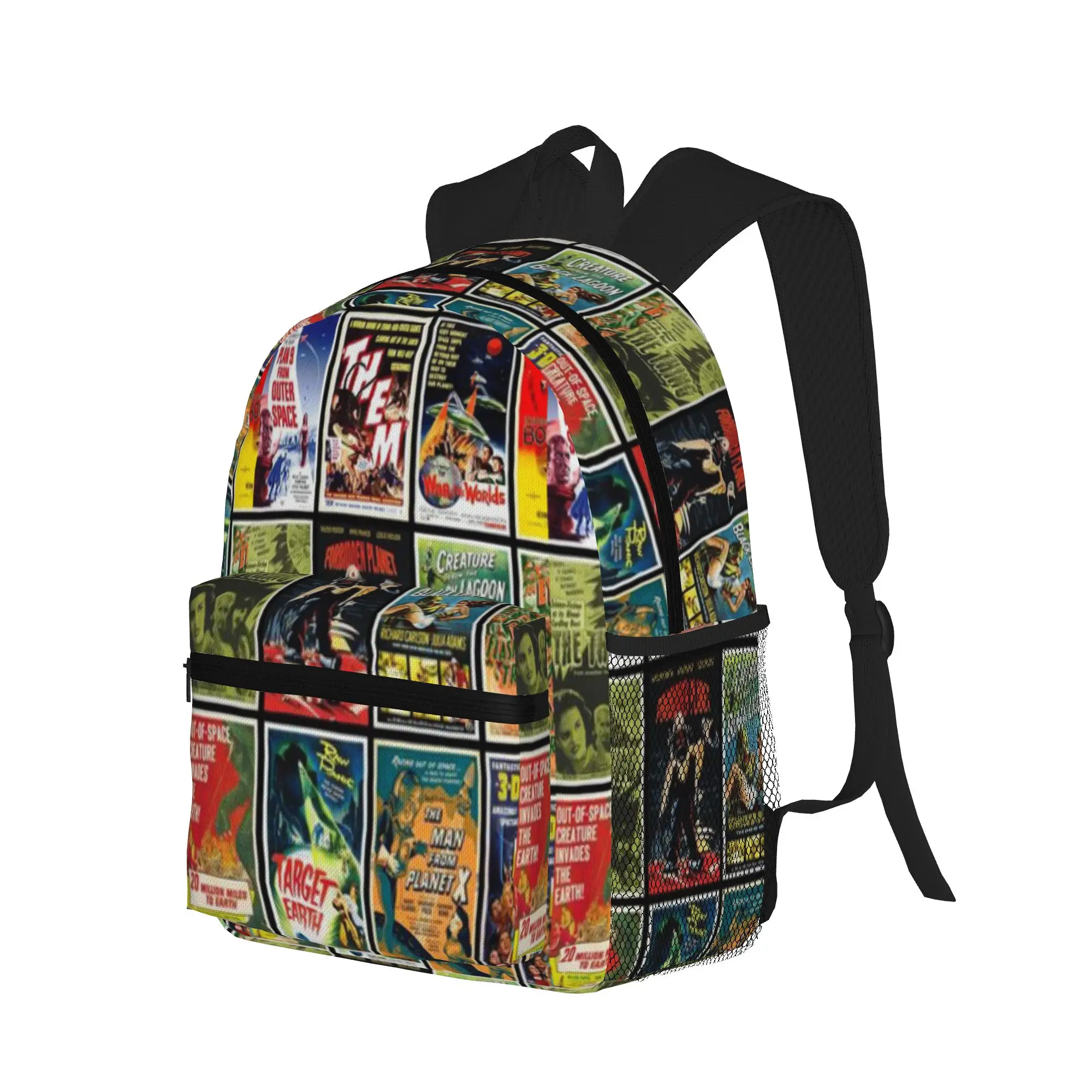 Classic Science Fiction Movie Posters  Casual Backpack for Students and Adults Backpacks for women