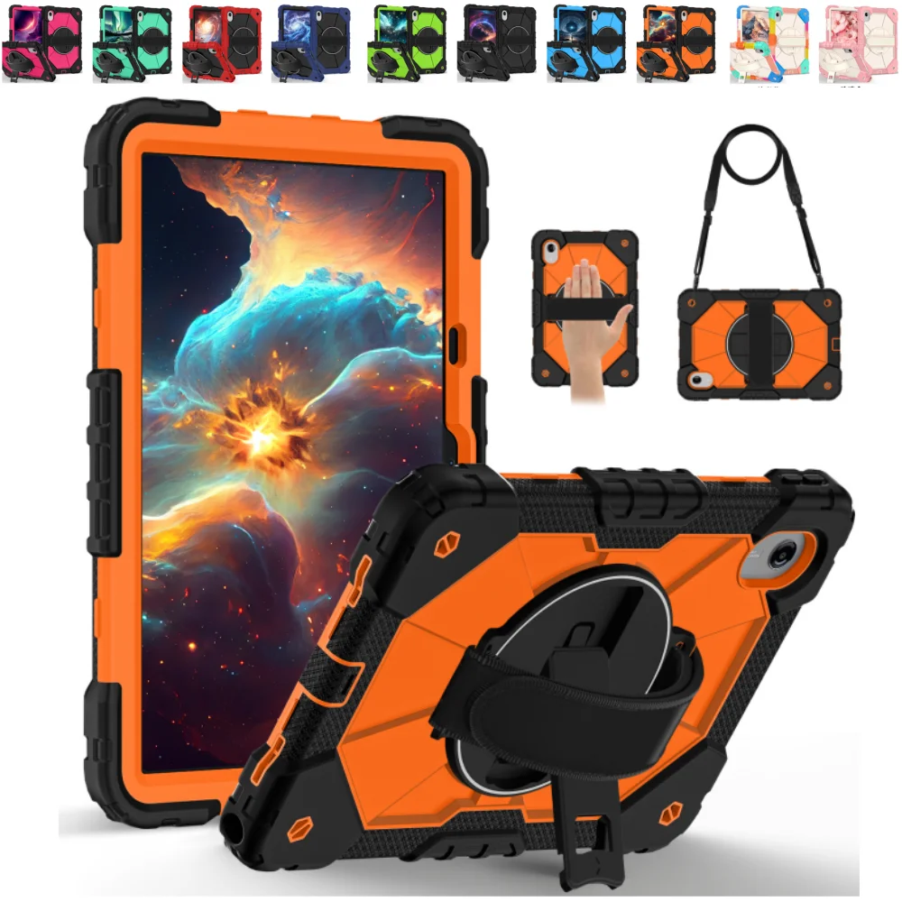 حافظة شديدة التحمل لجهاز Lenovo Tab M11 مقاس 11 بوصة TB331FC TB330FU Idea 11 TB336ZU Xiaoxin Pad 2025 2024 11 بوصة غطاء لوحي مع أشرطة