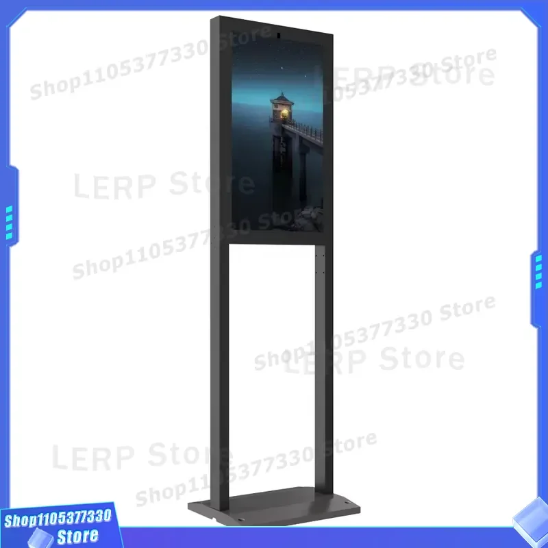 Digital Signage Floor Stand Indoor Outdoor Advertising Display Rack Commercial LED Screen Kiosk for Shopping Mall Exhibition