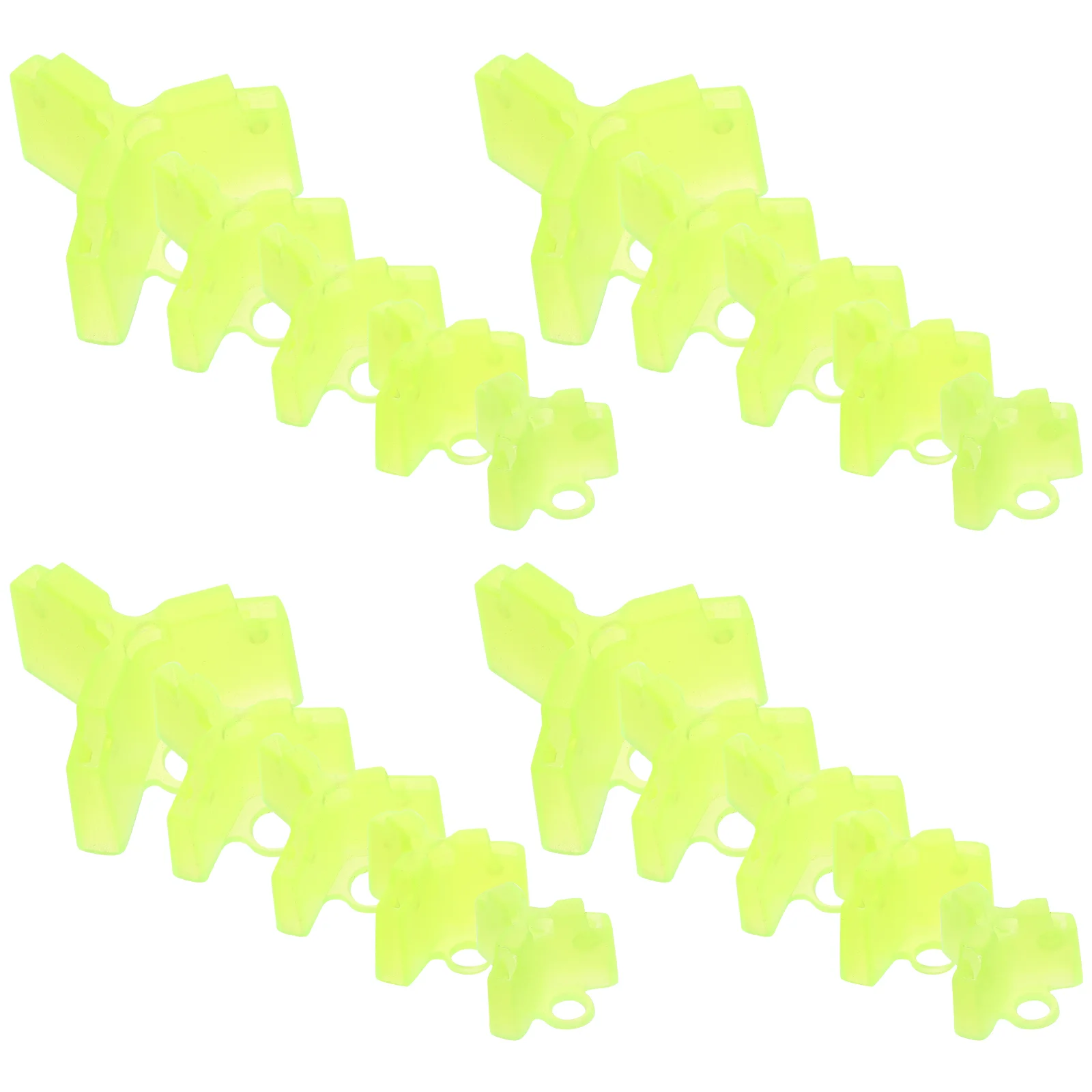 100 Pcs Fishhook Hat Durable Bonnet Safety Cap Fishing Holder Anti Scratch Cover Treble Protective Guard Polypropylene Lures