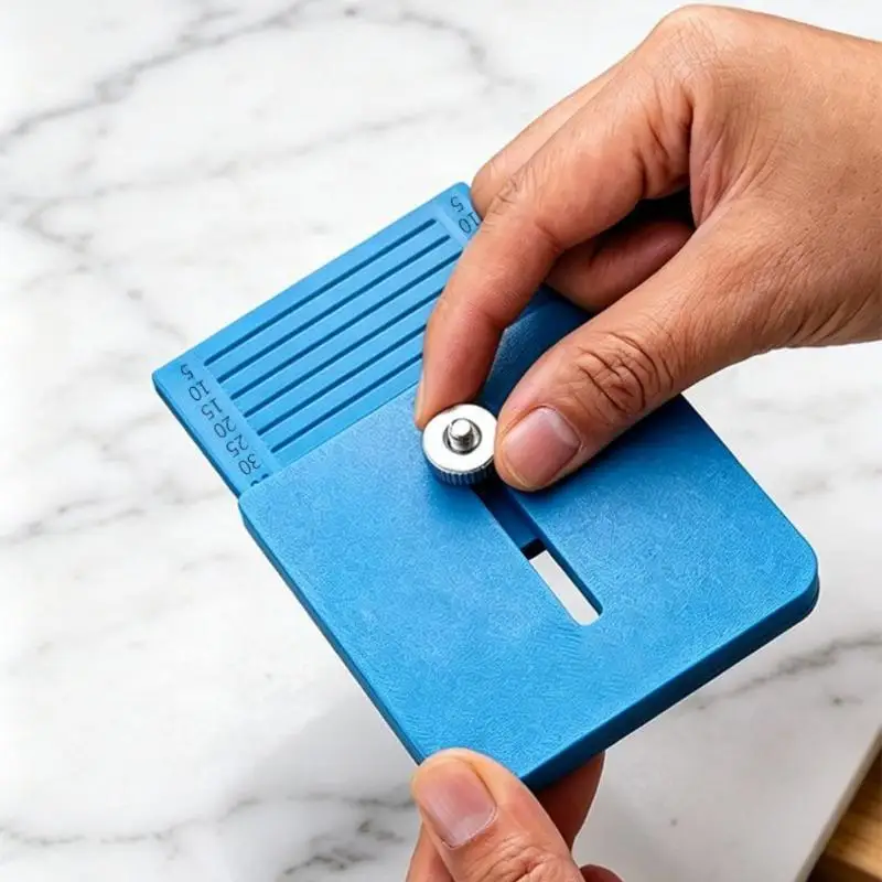 1Pcs Anti-Slip Precision Edge Trimming Guide Portable Adjustable DIY Edge Wrap Cutting Template Tool For Cabinet Door Table Car