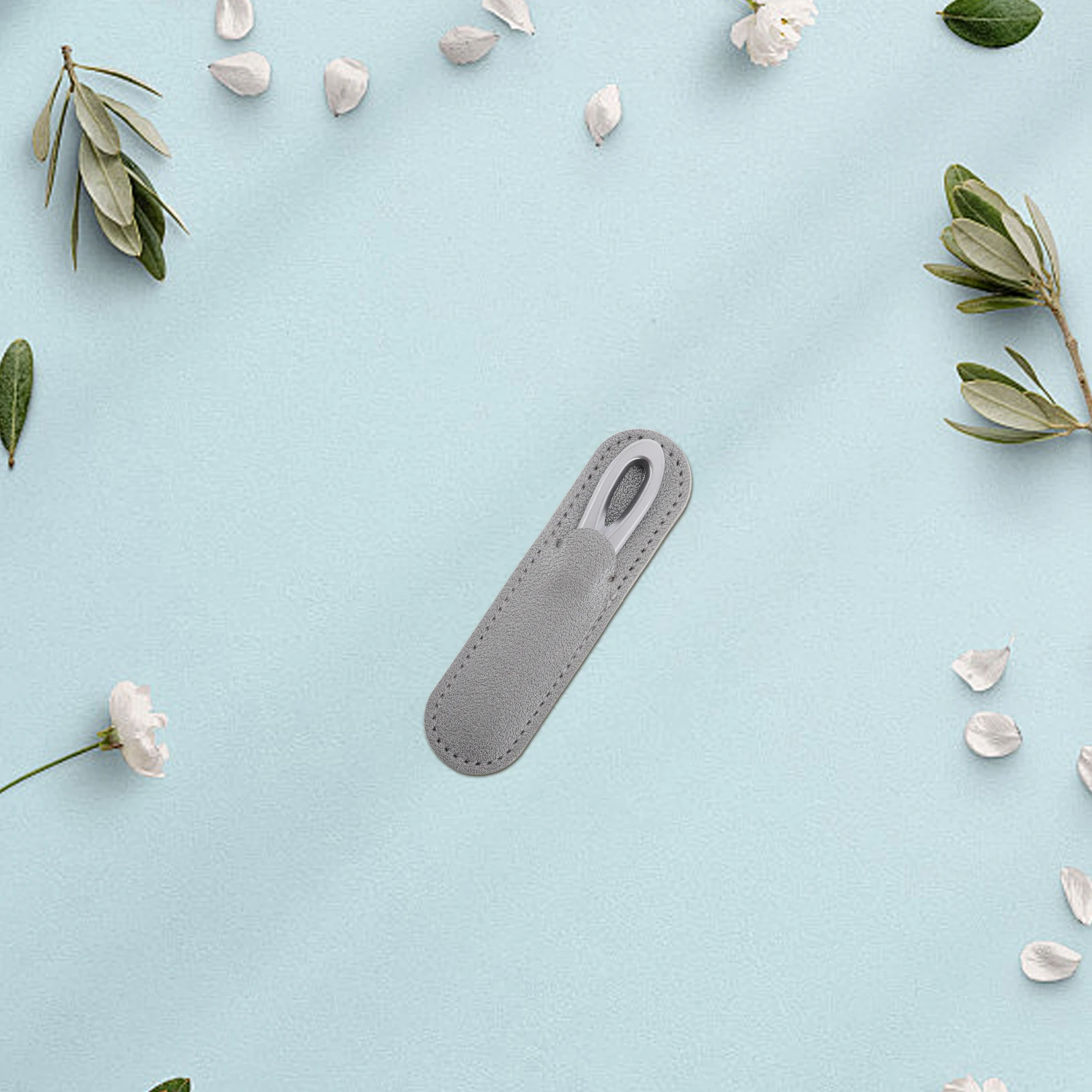 

1Set Nail Shaper Double Sided Grinding File Hard Wearing Zinc Aluminium Material Smooth Finish Anti Slip Handle for Fingernails