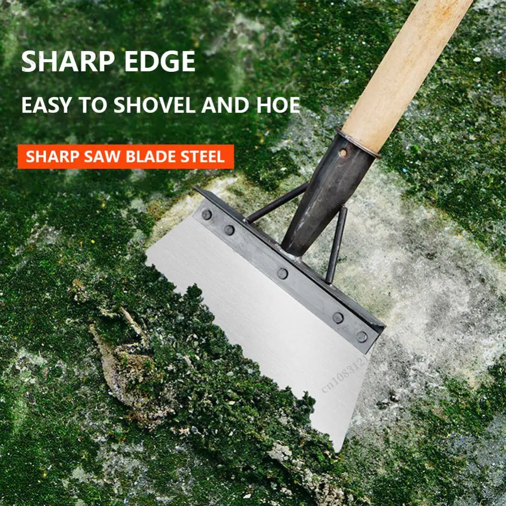 

30cm Multifunctional Farm Planting Weeding Shovel Outdoor Garden Metal Weed Cleaning Shovel Stainless Steel Deicing Moss Shovel