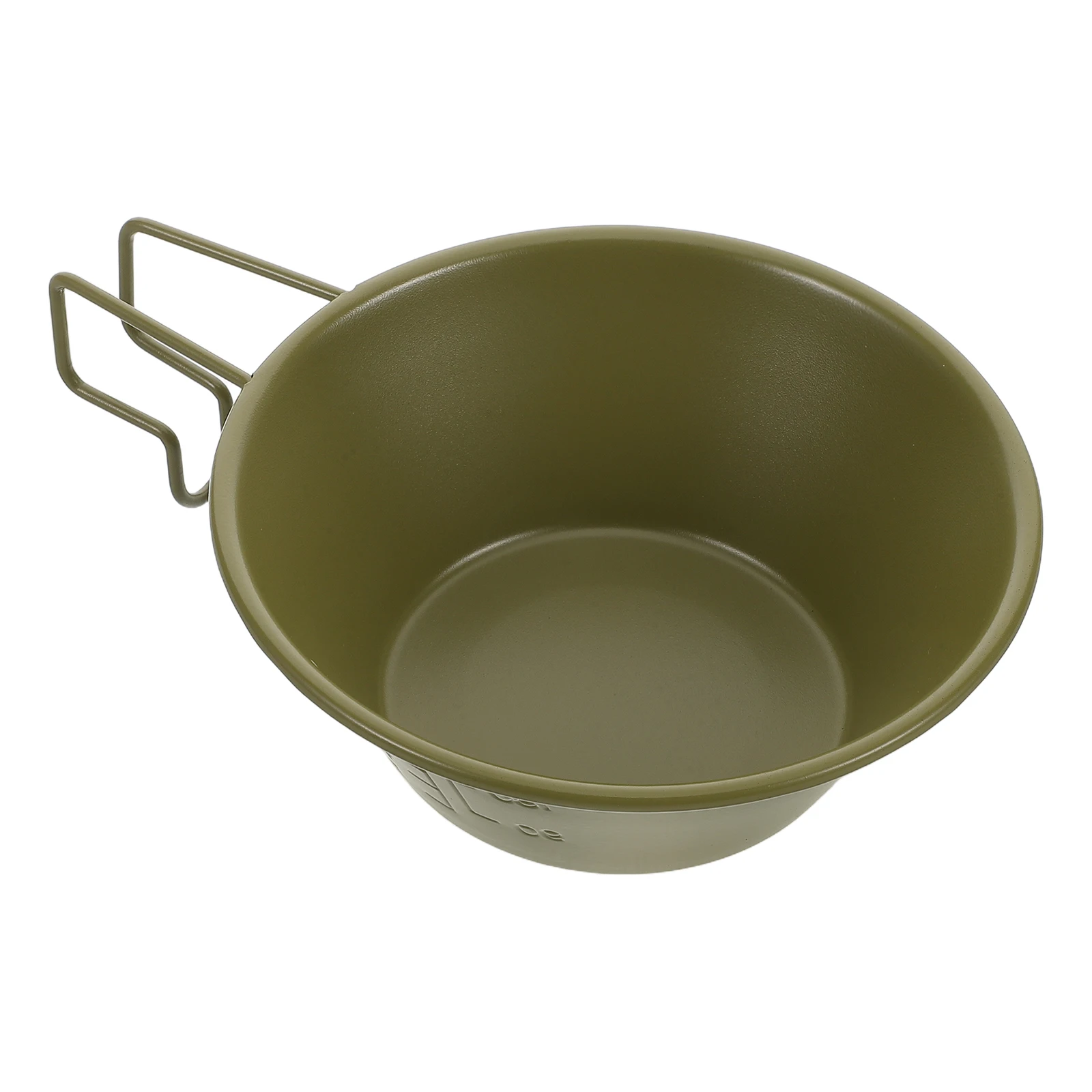 

Camping Stainless Steel Bowl Lightweight Compact Nonstick Soup Noodle Rice Bowl Durable for Outdoor Backpacking Picnic Use