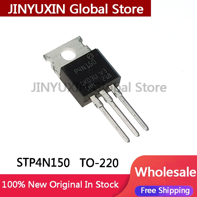 10Pcs STP4N150 P4N1… - image