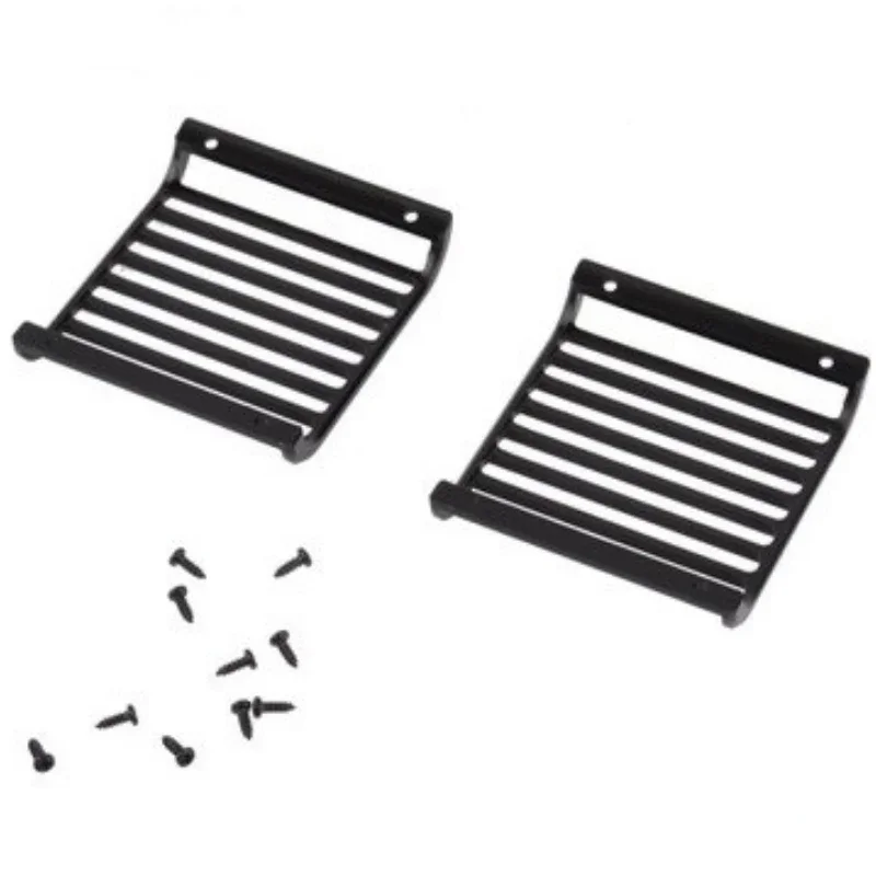 

Premium TRX4 Defender Metal Front Lamp Guards,2pcs High-Durability Headlight Cover Grille for 1/10 RC Crawler Traxxas TRX-4