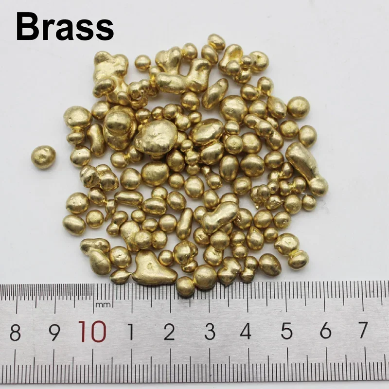 50g Metal Pellets Aluminum/copper/brass/zinc/titanium Beads Diy Accessories Lab Material Wholesale Price