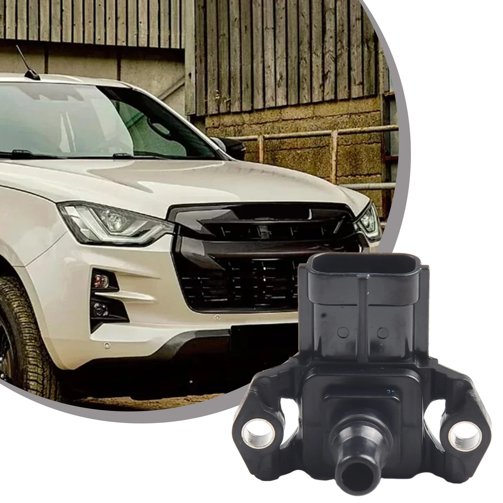 مستشعر الضغط 1 قطعة 8980094180   الملحقات أجزاء سوداء بديلة من البلاستيك والمعادن لـ ISUZU D-Max I 06-12