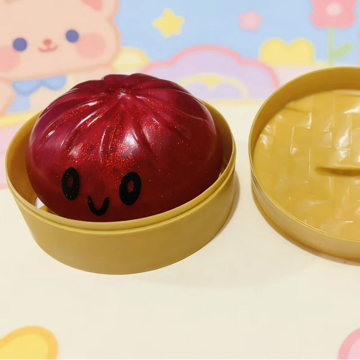 Hete Dumpling Decompressie Squish Ballen Herbruikbare Lage Rebound Stress Deeg Speelgoed voor Thuis Kantoor Decoratie Dagelijkse Cadeaus - afbeelding 1