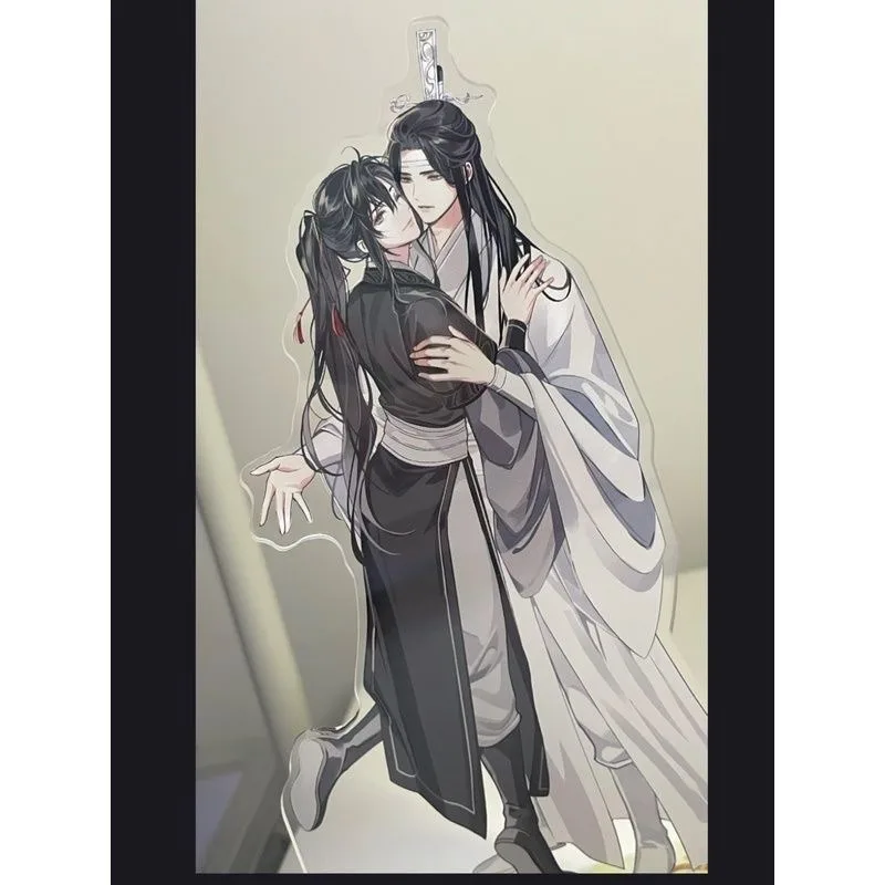 Anime Grandmaster of Demonic Cultivation Figure Acrylic Stand Wei Wuxian Figur Desk Ornaments Lan Wangji Acrylic Statue Toy Gift