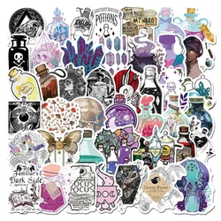 10/30/50/100PCS Gothic Magic Witch Apothecary Lucky Crystal Stickers Skateboard Laptop Motorcycle Luggage Car Cool Sticker Decal