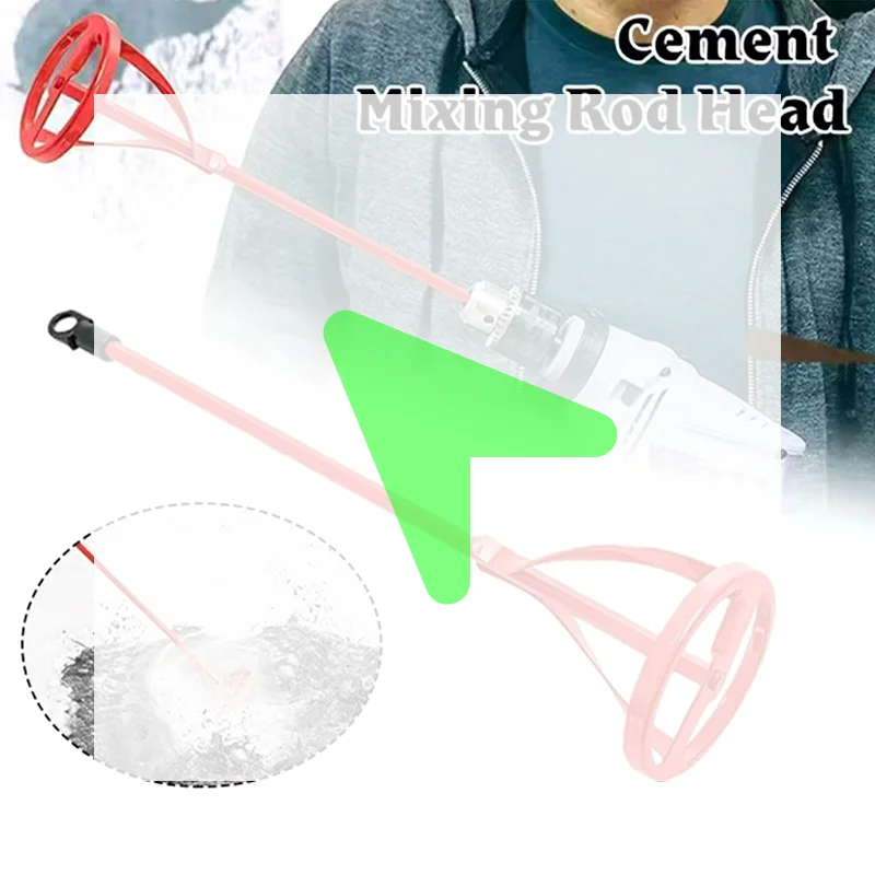 

Hot Sale Hexagon Shaft Plaster Mud Mixer Handheld Paint Cement Putty Powder Mixing Tool For Grouting Mortar