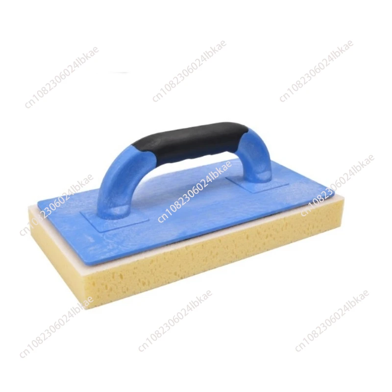 Tile Cleaning Grout Trowel Float with Sponge and Scouring Pad