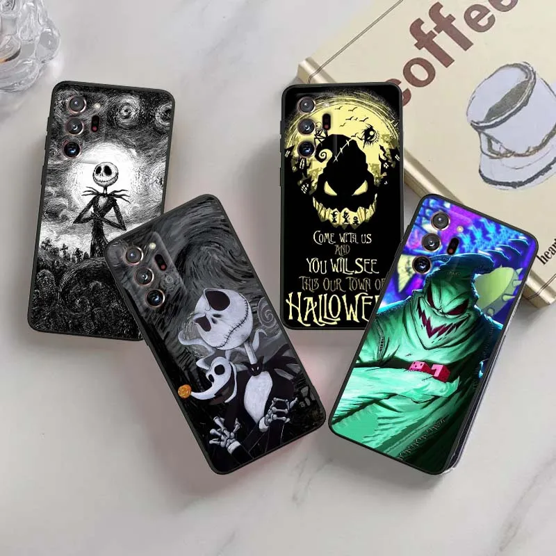 

Disney Nightmare Christmas Jack Phone Case For Samsung A73 A72 A71 A55 A54 A53 A52 A51 A13 A22 A16 A15 A05s A14 A05 A06 5G Black
