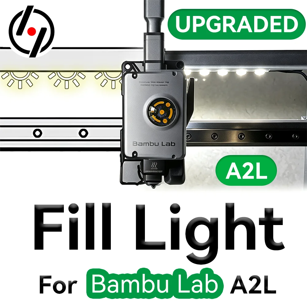 Image of Für Bambu Lab A2L Ra95 LED-Lichtstreifen 24V Superhelle Füllbeleuchtung 3D-Drucker Upgrade-Zubehör