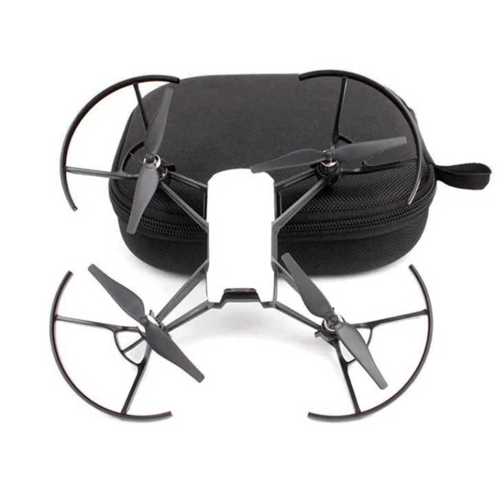 Estuche de transporte para Dron RC, bolsa de almacenamiento protectora portátil con doble cremallera, organizador para accesorios de Drones DJI Tello