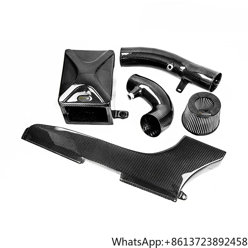 

High Performance Automotive Engine Parts Suitable for Audi RS3 TTRS (EA855) 2.5T Carbon Fiber Intake Manifold Cold Intake System