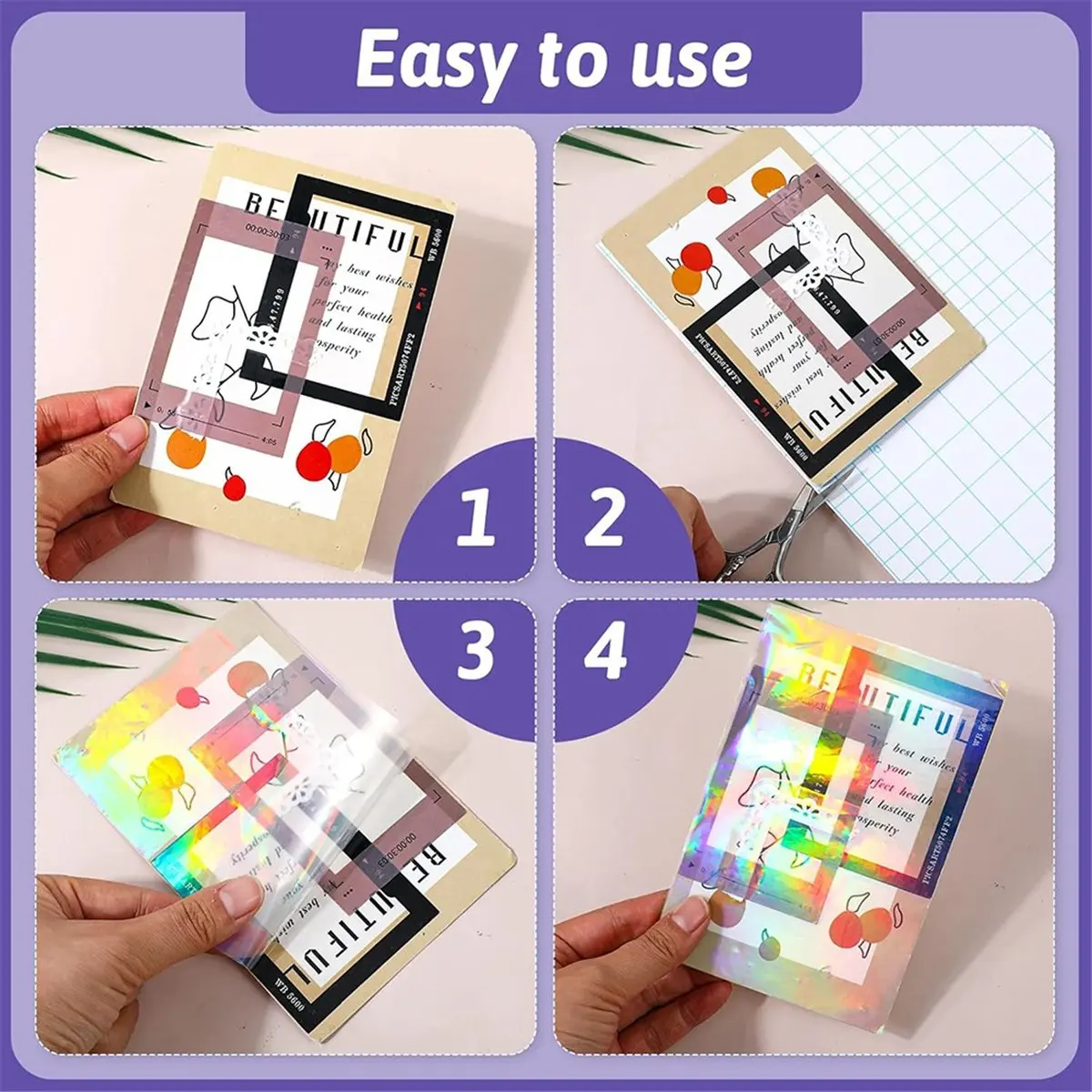 New 60 Sheets Holog…