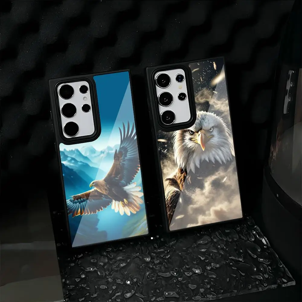 Custodia per telefono Animal Eagle MAISTO 1 PC + TPU per Samsung S8 9 10 20Plus S30 24 20ULTRA