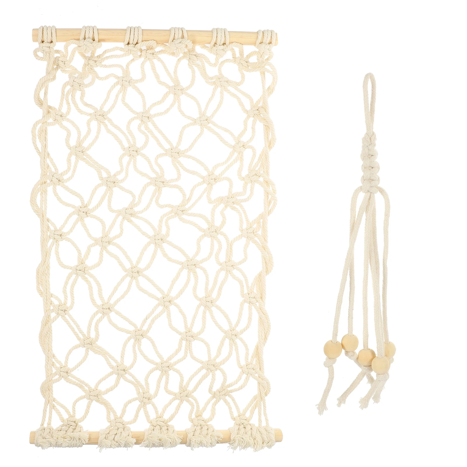 

Fruit Hammock Vegetable Decorative Storage Basket Hanging Banana Holder Cotton ganizer Home Kitchen Multi Function Household