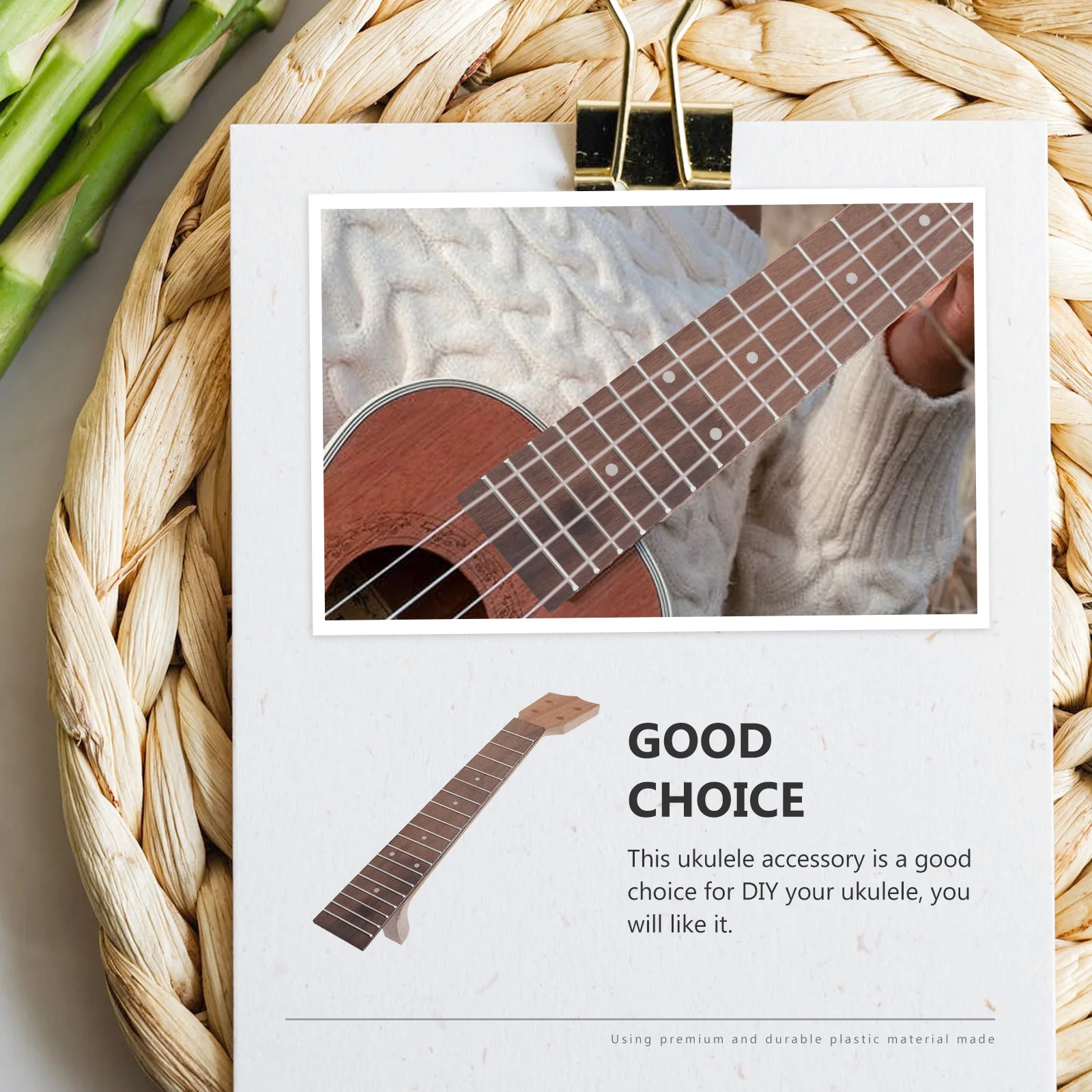 

Finger Board Ukulele Neck Instrument Accessory Making Kit Accessories Guitar And Fingerboard Fretboard