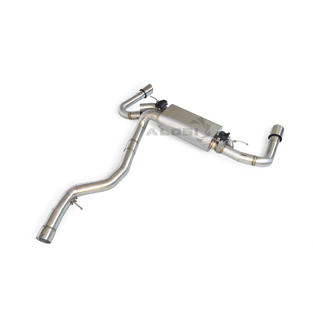 Für BMW 230I G42 B48 2.0T 2020–2024 Sport-Auspuffanlage Heckschalldämpfer mit Ventil, rostfreies Catback-Auspuffrohr