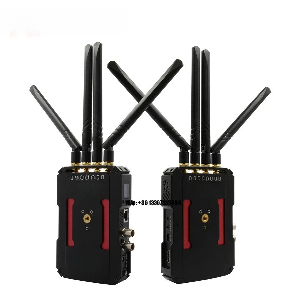 50ms Ultra Low Latency 1080P 60fps Wireless Video Transmitter and Receiver Kit 800m Range /SDI Transmission Metal