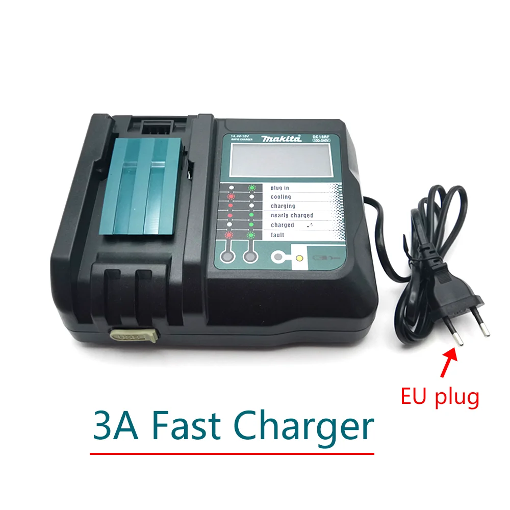 100% حقيقي 18 فولت ماكيتا 9Ah/6Ah/3Ah لبطارية ماكيتا BL1840 BL1830B BL1850B BL1850 BL1860 BL1815 استبدال بطارية ليثيوم