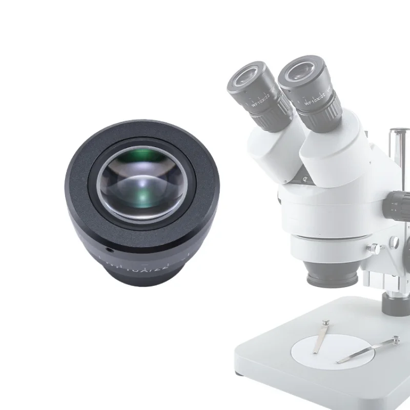 Imagem -03 - Ocular Wide Angle para Microscópio Estéreo High Eye Point Dioptria Ajustável Olympus Nikon Wf10x 30 mm