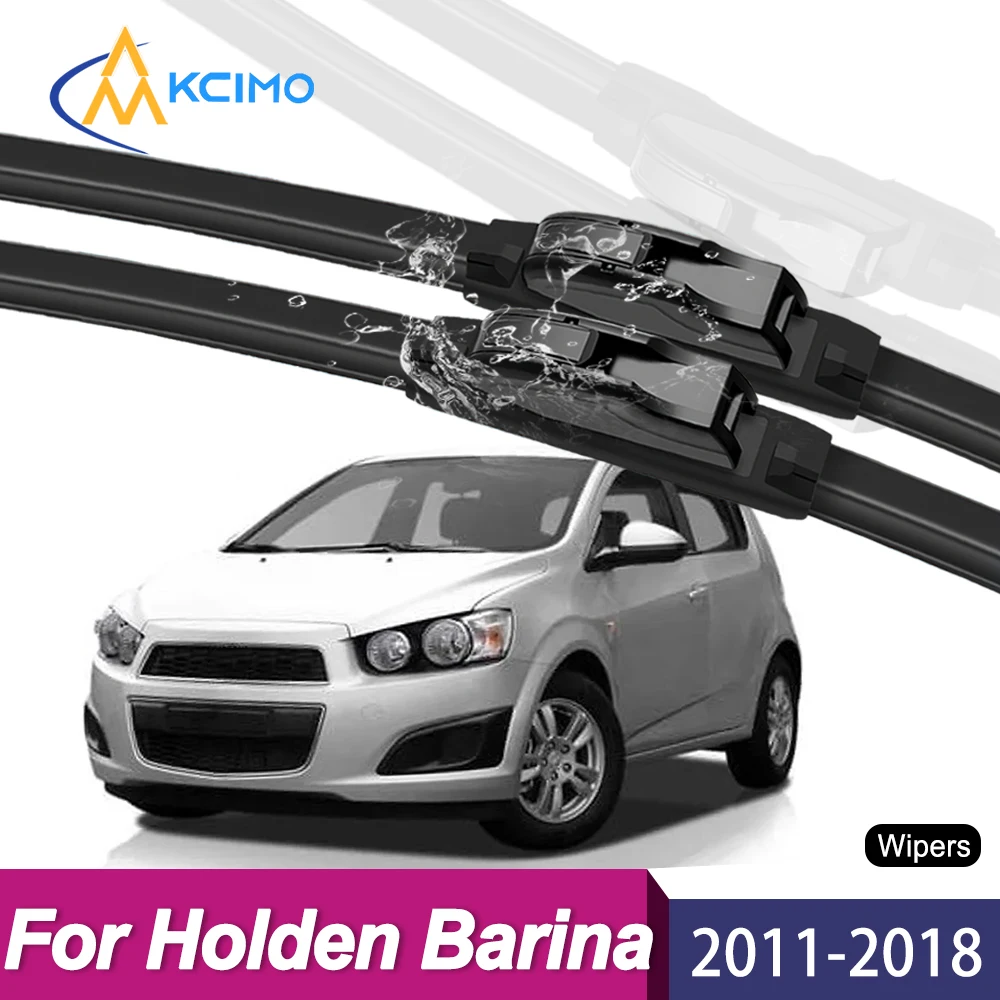 

2Pcs Silent Smooth Rubber Wiper Set For Holden Barina TM 2011-2018 Perfect Replacement Wiper Kit