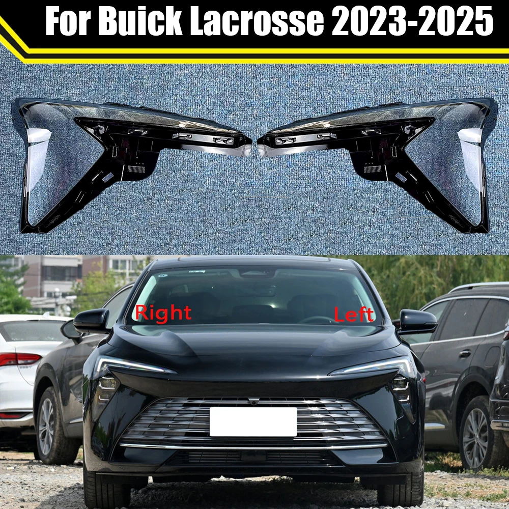 Auto Head Light Caps For Buick Lacrosse 2023 2024 2025 Car Headlight Cover Transparent Lampcover Lampshade Lamp Glass Lens Case